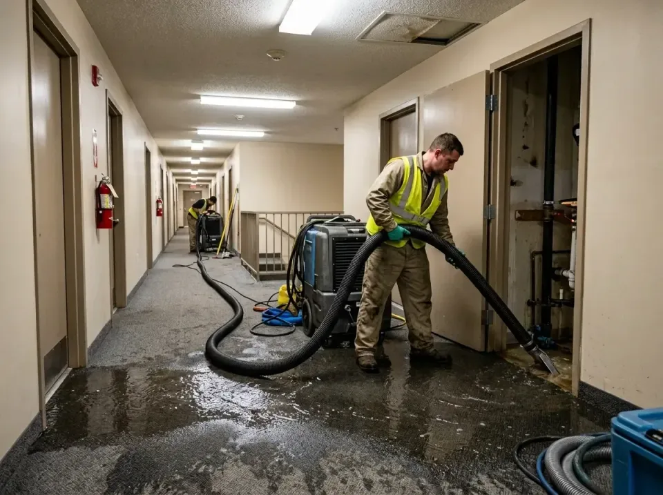 multi-unit-apartment-hallway-f-005 — frequently asked questions, Emergency Burst Pipe Water Extraction & Removal in Allegan,…